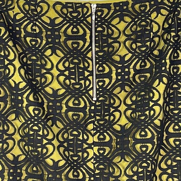 Coldwater Creek Skirt, Black, Lace Overlay, size 16 - Picture 4 of 8